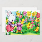 Vintag Ostern Feiertagskarte (Vorne/Hinten)