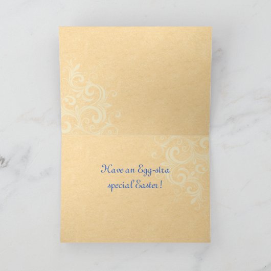 Vintag Ostern Feiertagskarte (Innenseite)