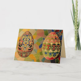 Vintag Ostern Feiertagskarte