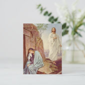 Vintag: Ostern - Feiertagspostkarte (Stehend Vorderseite)