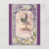Vintag Ostern Feiertagspostkarte (Vorderseite)