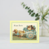 Vintag Ostern Feiertagspostkarte (Stehend Vorderseite)