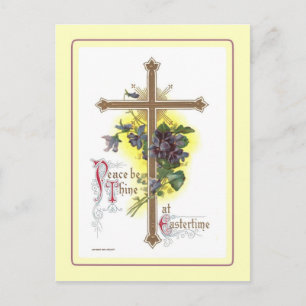 Vintag Ostern Feiertagspostkarte