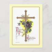 Vintag Ostern Feiertagspostkarte (Vorderseite)