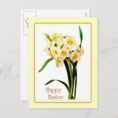 Vintag Ostern Feiertagspostkarte (Vorne/Hinten)