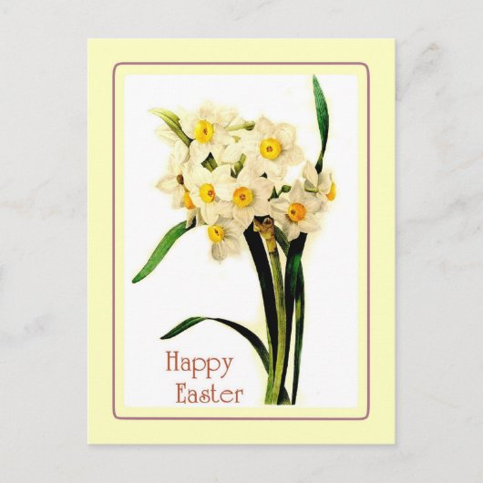 Vintag Ostern Feiertagspostkarte (Vorderseite)