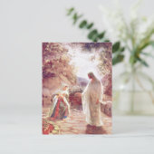 Vintag: Ostern - Feiertagspostkarte (Stehend Vorderseite)