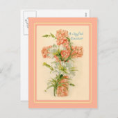 Vintag Ostern Feiertagspostkarte (Vorne/Hinten)