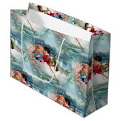 Vintag Ostern Große Geschenktüte (Vorderseite Schrägansicht)