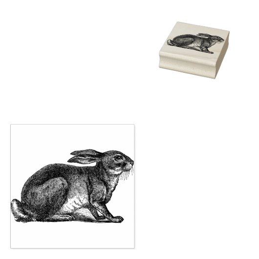 Vintag Ostern Gummistempel (Stempel)