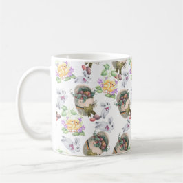 Vintag Ostern Kaffeetasse