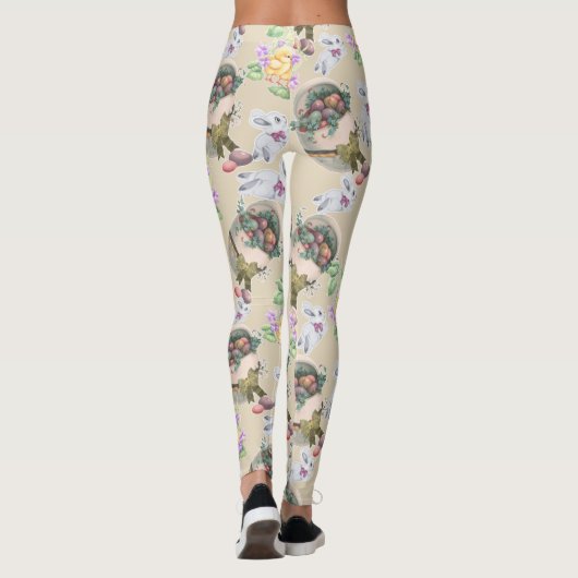 Vintag Ostern Leggings (Rückseite)