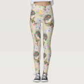 Vintag Ostern Leggings (Vorderseite)