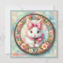 Vintag Ostern ~ OSTERGRÜNE ~ Sonnen ~ Feiertagskarte