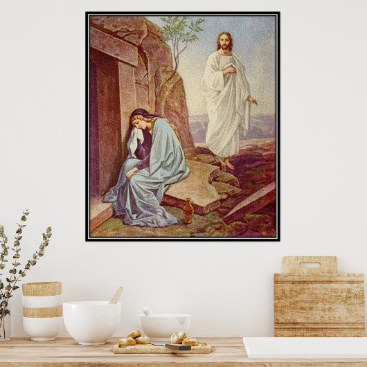 Vintag: Ostern - Poster (Küche)