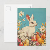 Vintag Ostern Postkarte (Vorne/Hinten)