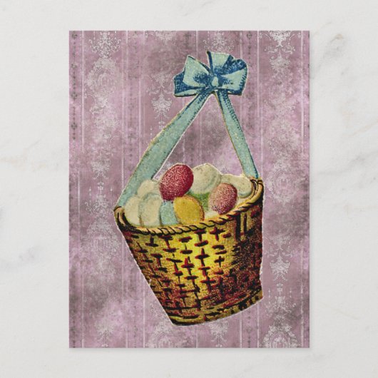 Vintag Ostern Postkarte (Vorderseite)