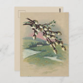 Vintag Ostern Postkarte (Vorne/Hinten)