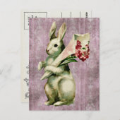 Vintag Ostern Postkarte (Vorne/Hinten)