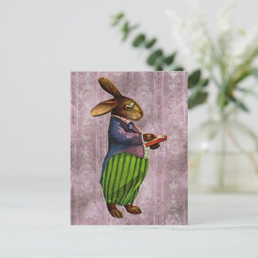 Vintag Ostern Postkarte (Stehend Vorderseite)