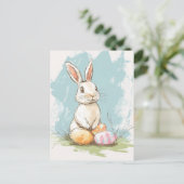 Vintag Ostern Postkarte (Stehend Vorderseite)