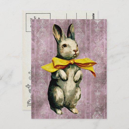 Vintag Ostern Postkarte (Vorne/Hinten)