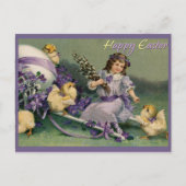 Vintag Ostern Postkarte (Vorderseite)