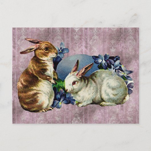 Vintag Ostern Postkarte (Vorderseite)