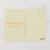 Vintag Ostern Postkarte (Rückseite)