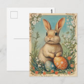 Vintag Ostern Postkarte (Vorne/Hinten)