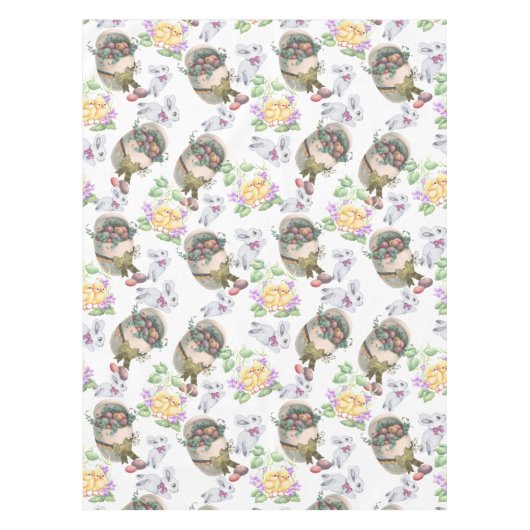 Vintag Ostern Tischdecke (Vorderseite)