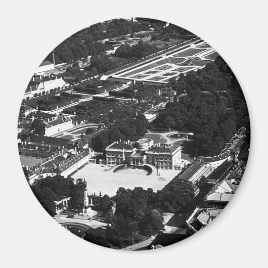 Vintag Österreich Wien Belvedere Parkübersicht Magnet (Vorne)