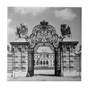 Vintag Österreich Wien Schloss Belvedere Fliese
