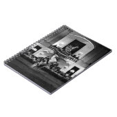 Vintag Österreich Wien Spanischer Courbette Notizblock (Linke Seite)