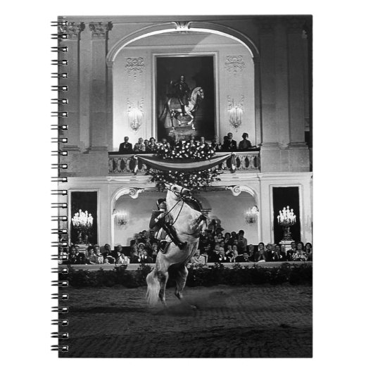 Vintag Österreich Wien Spanischer Courbette Notizblock (Vorderseite)