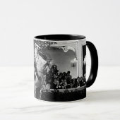 Vintag Österreich Wien Spanischer Courbette Tasse (VorderseiteRechts)