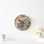 Vintag-OsterViktorianische Girl & Boy Runde Wanduhr (Zuhause)