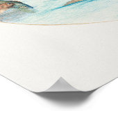 Vintag Otters Poster (Ecke)