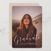 Vintag Overlay 1 Abschluss Ankündigung (Vorne/Hinten)