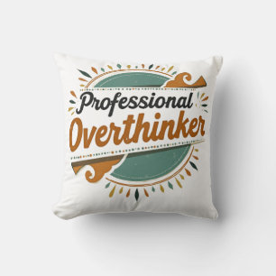 Vintag Overthinker Kissen