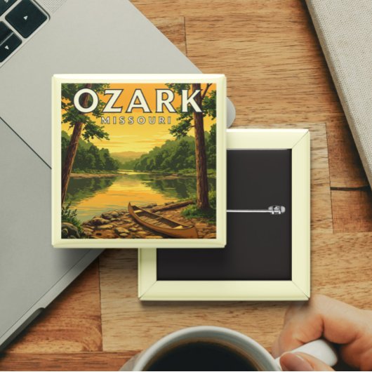 Vintag Ozark Missouri Button