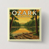 Vintag Ozark Missouri Button (Vorderseite)