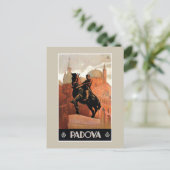 Vintag Padua Padova Italienische Reise Postkarte (Stehend Vorderseite)