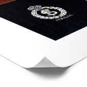 Vintag Padua Padova Italienisches Reiseplakat Poster (Ecke)