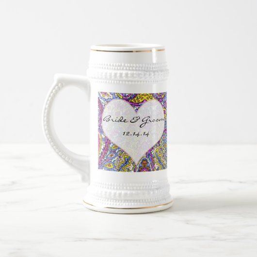 Vintag Paisley Bierglas (Links)