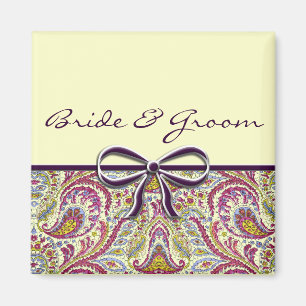 Vintag Paisley Magnet