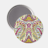 Vintag Paisley Magnet (Vorderseite/Rückseite)