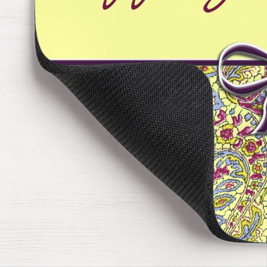 Vintag Paisley Mousepad (Ecke)