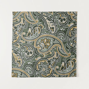 Vintag Paisley orientalisches Muster Nahtlos p Wandteppich