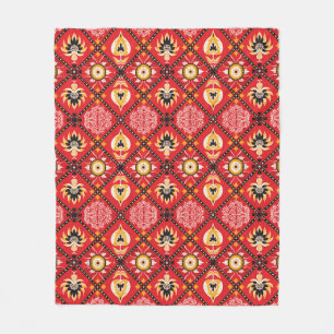 Vintag Paisley Passion - Asiatische Seidenempfindu Fleecedecke